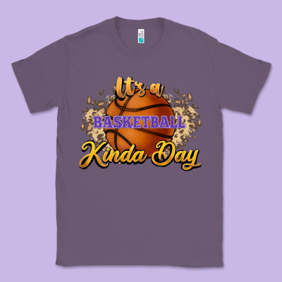 It's A Basketball Kinda Day Classic Tee Designed By Howdyjamesfarm