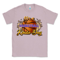 Lilac It's a Basketball kinda day Classic Tee - HowdyJamesFarm