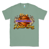 Sage It's a Basketball kinda day Classic Tee - HowdyJamesFarm
