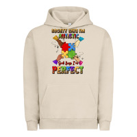 Pigment French Oak society says i'm autistic god says i'm perfect Urban Hoodie - JahusDesignShop