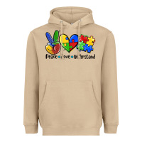 Mushroom peace love  cure Heavyweight Hoodie - AdoDesignShop