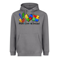 Storm peace love  cure Heavyweight Hoodie - AdoDesignShop