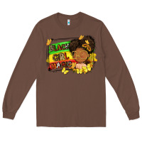 Chestnut black girl magic Long Sleeve Tee - FaDigitalArtStudio
