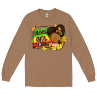 Toasted Coconut black girl magic Long Sleeve Tee - FaDigitalArtStudio