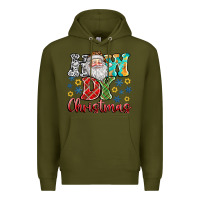 Army Green How Dy Christmas Premium Hoodie - CowhideDigitalArt