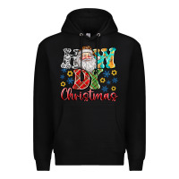 Black How Dy Christmas Premium Hoodie - CowhideDigitalArt