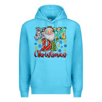Ocean Blue How Dy Christmas Premium Hoodie - CowhideDigitalArt