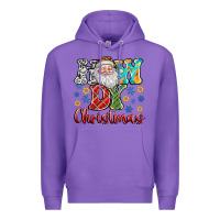 Purple How Dy Christmas Premium Hoodie - CowhideDigitalArt