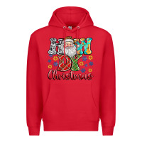 Red How Dy Christmas Premium Hoodie - CowhideDigitalArt