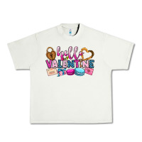 Pistachio hello valentine Urban Heavy Tee - OliviaCreatesArt