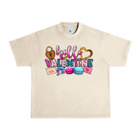 Sandshell hello valentine Urban Heavy Tee - OliviaCreatesArt