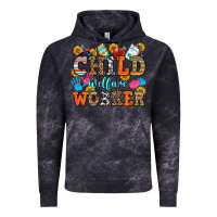 Cloud Black child welfare worker Vintage Hoodie - OliviaCreatesArt