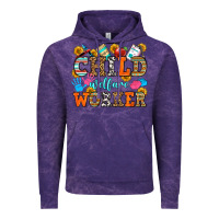 Cloud Purple child welfare worker Vintage Hoodie - OliviaCreatesArt