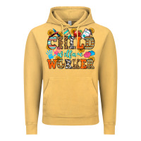 Vintage Mustard child welfare worker Vintage Hoodie - OliviaCreatesArt