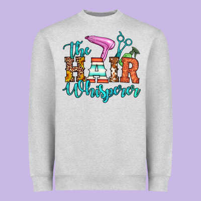 The Hair Whisperer Heavyweight Sweatshirt Designed By Artiststas
