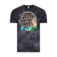 Cloud Black Easter vibes Easter Day Vintage Tee - CowGirlArtShop