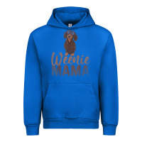 Cobalt Dog Lover Women Gift Weenie Mama Pet Mom Wiener Dachshund Urban Hoodie - maiPhamDesign