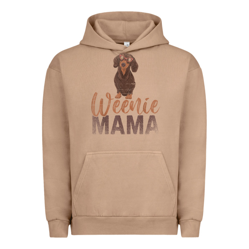 Dog Lover Women Gift Weenie Mama Pet Mom Wiener Dachshund Urban Hoodie by maiPhamDesign | Teevron