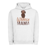Pigment Lunar Rock Dog Lover Women Gift Weenie Mama Pet Mom Wiener Dachshund Urban Hoodie - maiPhamDesign