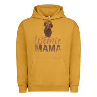 Pigment Peanut Butter Dog Lover Women Gift Weenie Mama Pet Mom Wiener Dachshund Urban Hoodie - maiPhamDesign