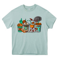 Arona Basketball coffee cups Heavy Core Tee - NancyCooperArtShop