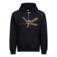 Black ceiling fan lazy diy halloween costume funny easy t shirt Urban Hoodie - maiPhamDesign