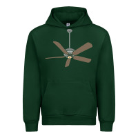 Forest Green ceiling fan lazy diy halloween costume funny easy t shirt Urban Hoodie - maiPhamDesign