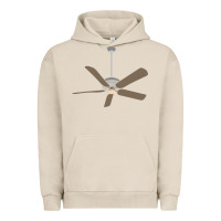 Pigment French Oak ceiling fan lazy diy halloween costume funny easy t shirt Urban Hoodie - maiPhamDesign