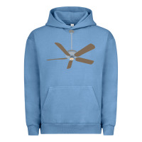 Pigment Pebble Blue ceiling fan lazy diy halloween costume funny easy t shirt Urban Hoodie - maiPhamDesign