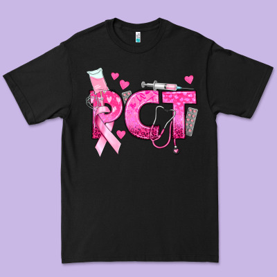 Breast Cancer Pct Patient Care Technician Premium Tee Designed By Texasbilliewilder