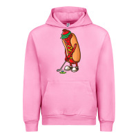 Fuchsia Pink Funny Golfing Hot Dog Golf Gifts Shirts for Men Boys Golfer Urban Hoodie - maiPhamDesign