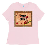Bubblegum Pink true junkie crime Ladies Tee - TumblerDesignByShophia