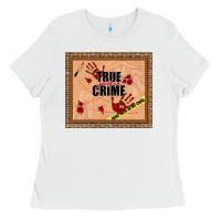White true junkie crime Ladies Tee - TumblerDesignByShophia