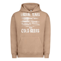 Pigment Burro liberal tears and cold beers   funny political t shirt Urban Hoodie - maiPhamDesign