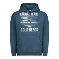 Pigment Midnight Navy liberal tears and cold beers   funny political t shirt Urban Hoodie - maiPhamDesign