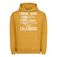 Pigment Peanut Butter liberal tears and cold beers   funny political t shirt Urban Hoodie - maiPhamDesign
