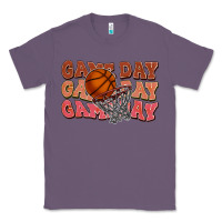 Lavender game day game day game day basketball Classic Tee - HowdyJamesFarm