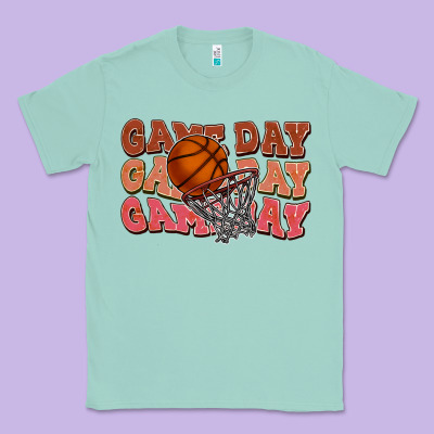 Game Day Game Day Game Day Basketball Classic Tee Designed By Howdyjamesfarm