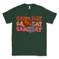 Sports Green game day game day game day basketball Classic Tee - HowdyJamesFarm