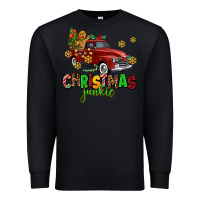Black christmas junkie Premium Sweatshirt - AdoDesignShop