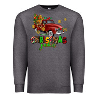 Charcoal Heather christmas junkie Premium Sweatshirt - AdoDesignShop