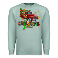 Seafoam christmas junkie Premium Sweatshirt - AdoDesignShop