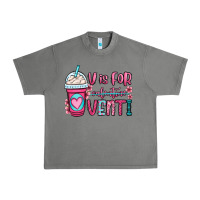 Tornado v is for valentine venti coffee cup Urban Heavy Tee - OliviaCreatesArt