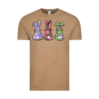 Vintage Coffee Easter bunnies Vintage Tee - CowGirlArtShop