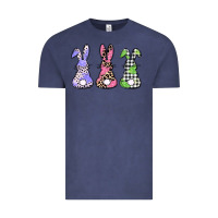 Vintage Denim Easter bunnies Vintage Tee - CowGirlArtShop