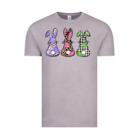 Vintage Zinc Easter bunnies Vintage Tee - CowGirlArtShop