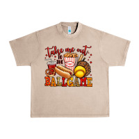 French Oak take me out to the ball game softball Urban Heavy Tee - Jasminsmagicworld