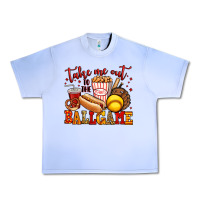 Grape Ice take me out to the ball game softball Urban Heavy Tee - Jasminsmagicworld