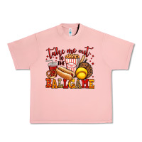 Salmon take me out to the ball game softball Urban Heavy Tee - Jasminsmagicworld