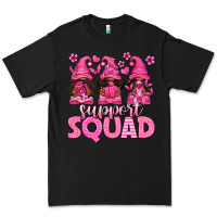 Black breast cancer afro gnomies support squad Premium Tee - texasbilliewilder